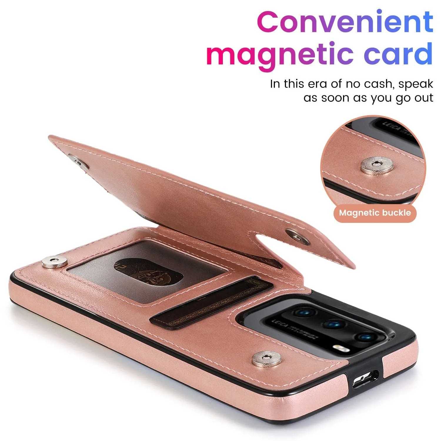 2020 New Style Luxury Wallet Cover For HUAWEI