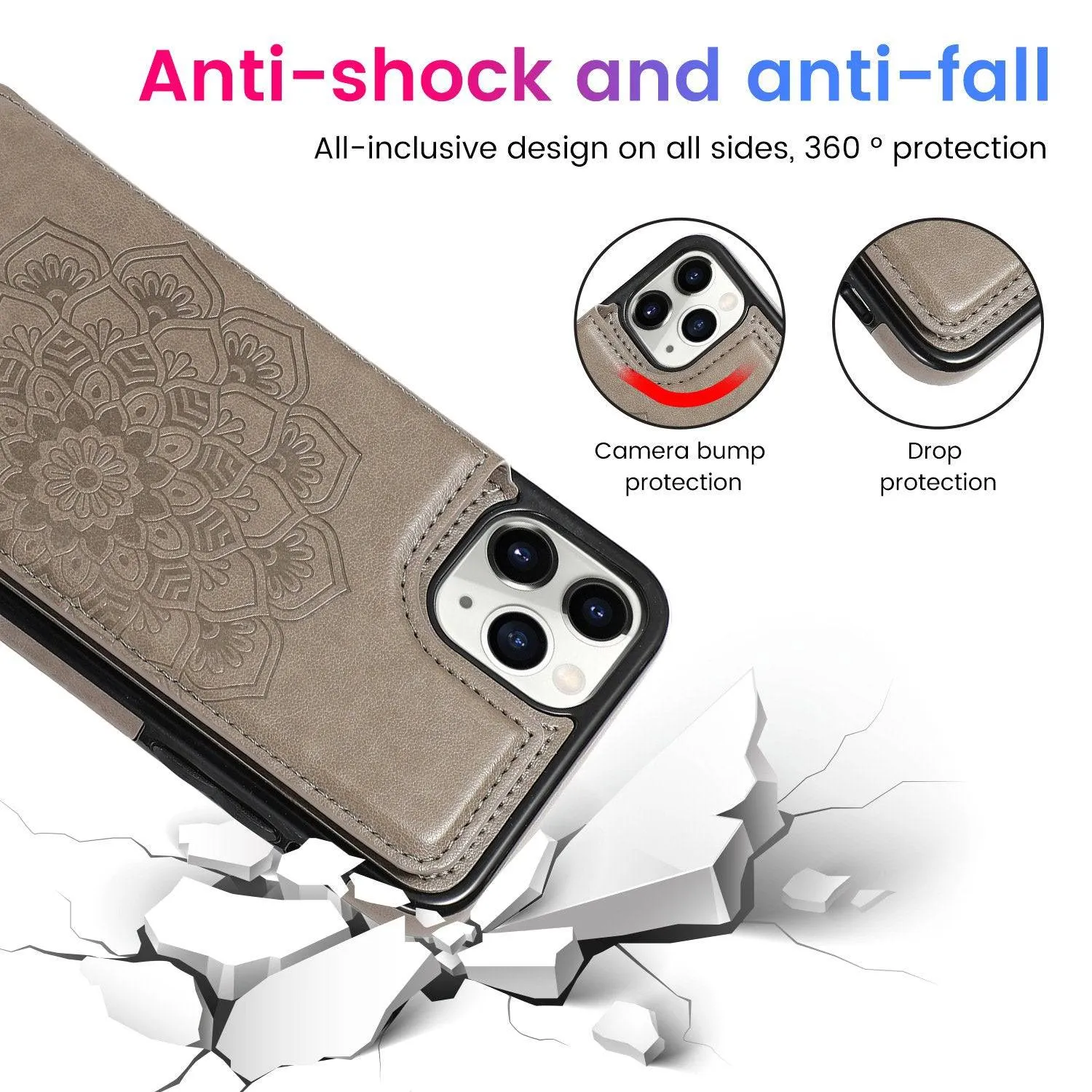 2020 New Style Luxury Wallet Cover For iPhone