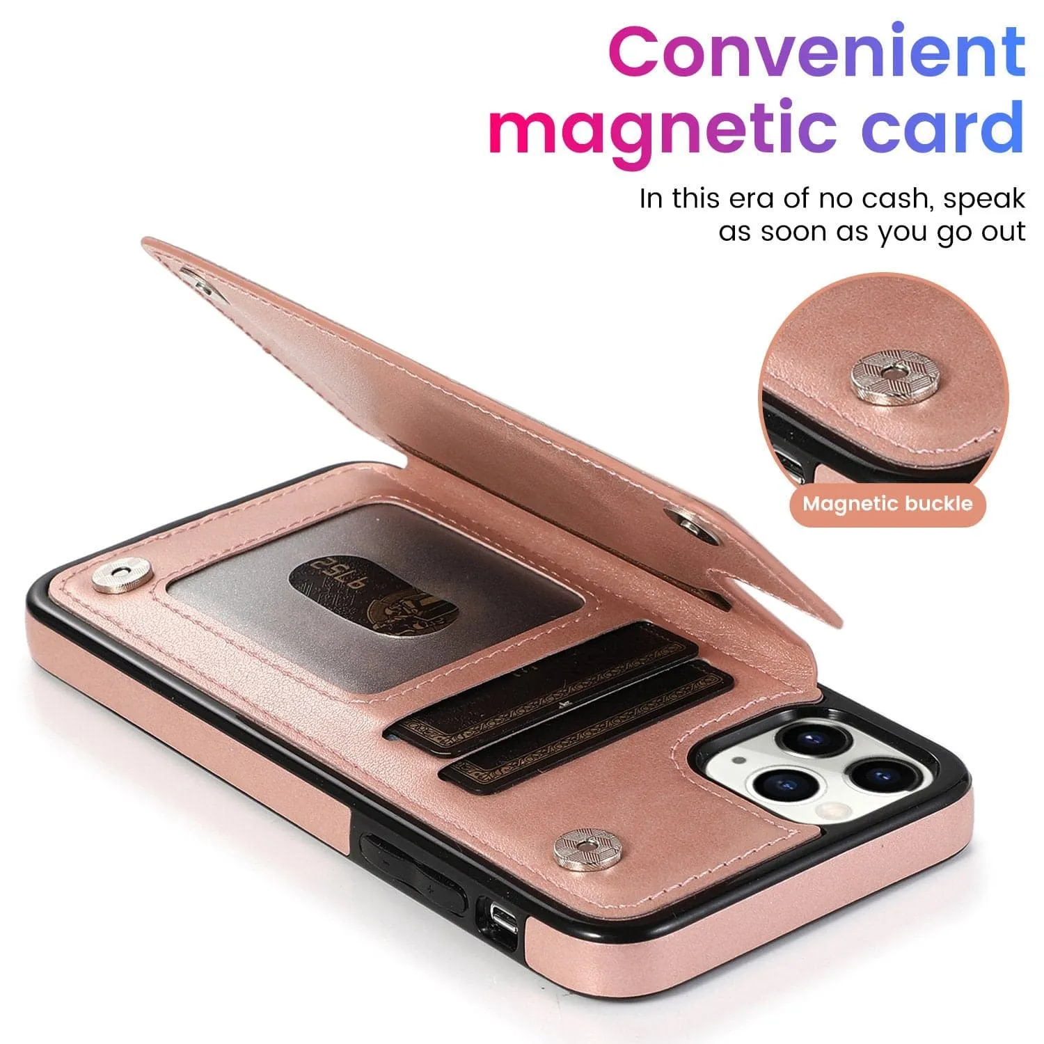 2020 New Style Luxury Wallet Cover For iPhone