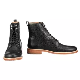 6 Lace Up Derby Boot :: Black