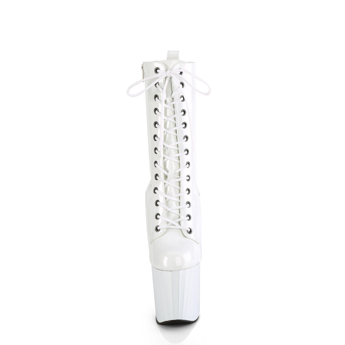 8 Inch Heel ENCHANT-1040 White Patent