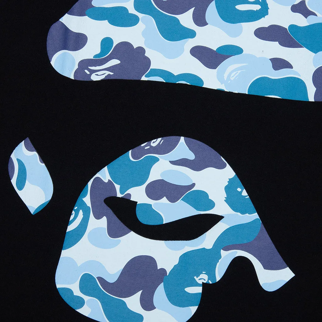 ABC Camo Ape Face Tee - Black/Blue