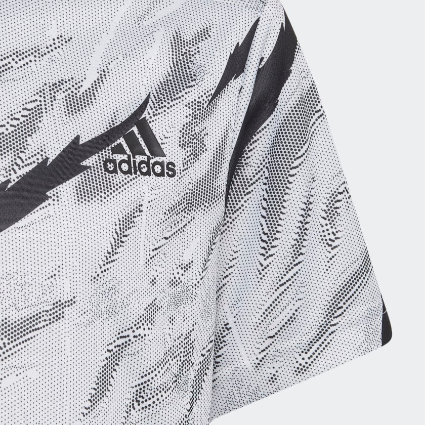 Adidas D4S Aop Boys Tee -White/Black