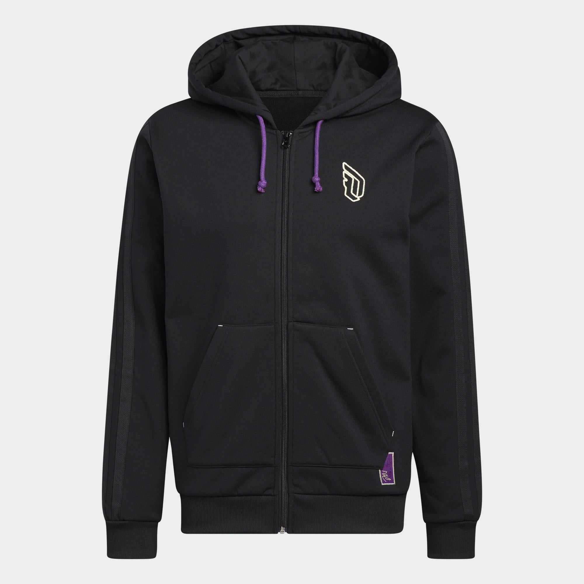 ADIDAS Dame KO Fleece Full-Zip Hoodie