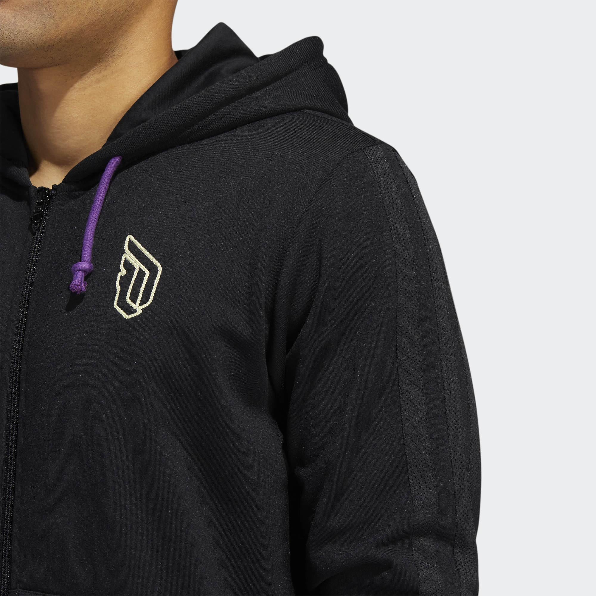 ADIDAS Dame KO Fleece Full-Zip Hoodie