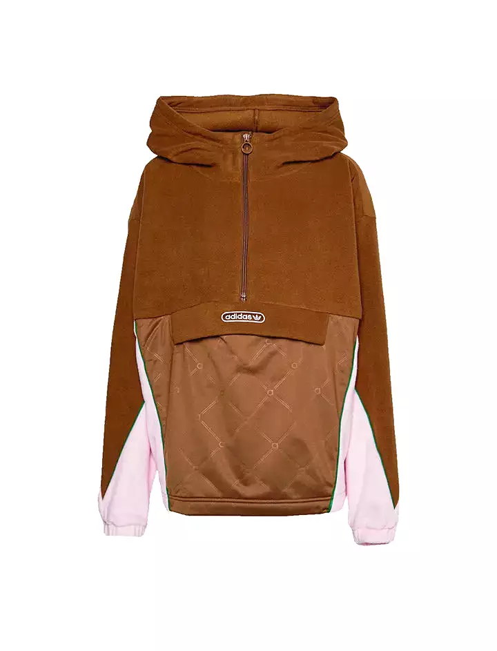 Adidas Originals Hoodie Wild Brown / Clear Pink