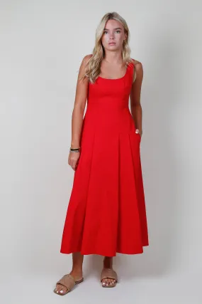 A.L.C | Isabel Dress - Rouge