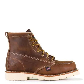 American Heritage 6 MAXWear 90 Moc Toe 804-4375 Safety Toe::Trail Crazyhorse