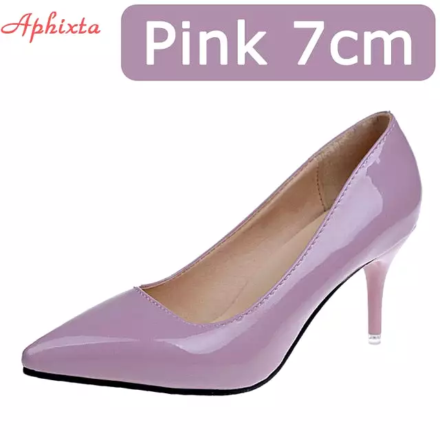 Aphixta 7cm Thin Heels Pumps Women Stiletto-heel Dress Women Shoes