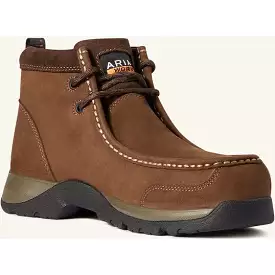 Ariat Women's Edge Lte Moc Comp Toe Slip Resistant Work Boot - Brown - 10035978