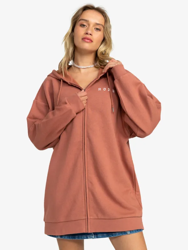 Backyard Party B - Zip-Up Hoodie for Women