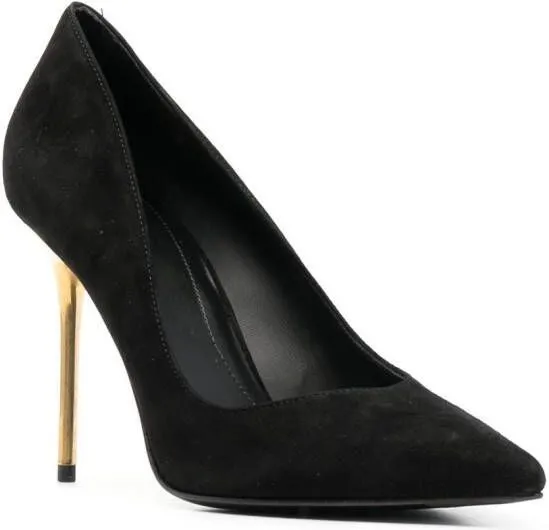 Balmain pointed-toe stiletto-heel pumps Black