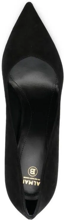 Balmain pointed-toe stiletto-heel pumps Black