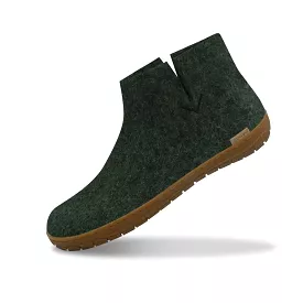 Boot with natural rubber sole - honey - Forest