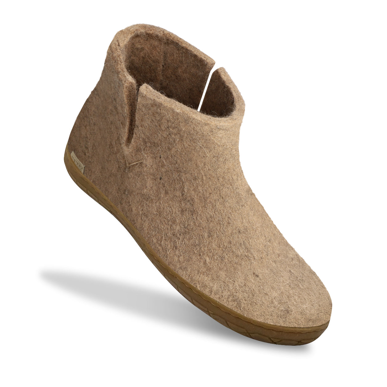 Boot with natural rubber sole - honey - Sand