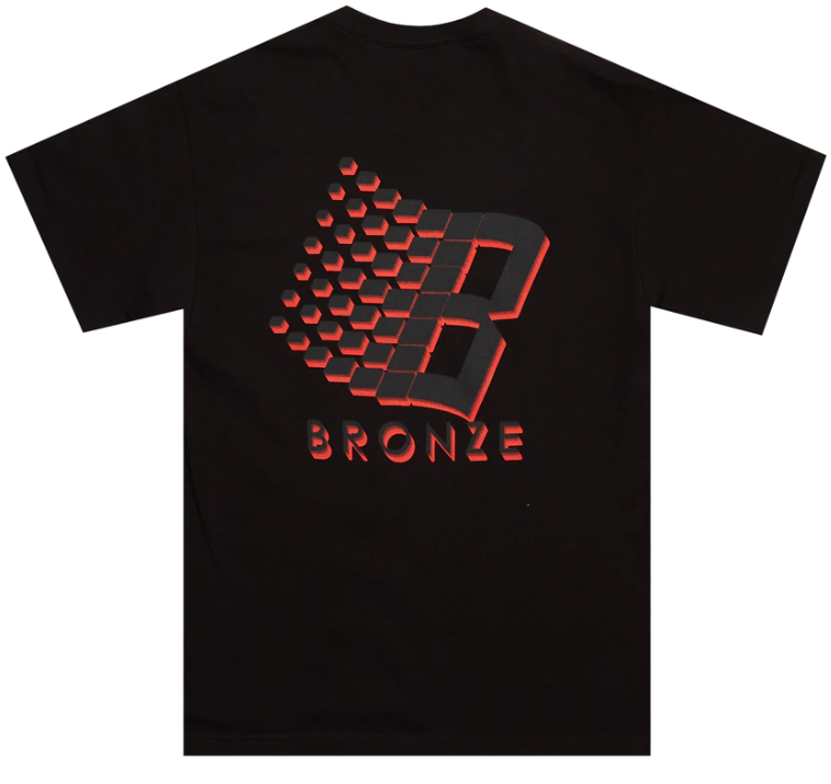 Bronze 56k B Logo Tee / Black