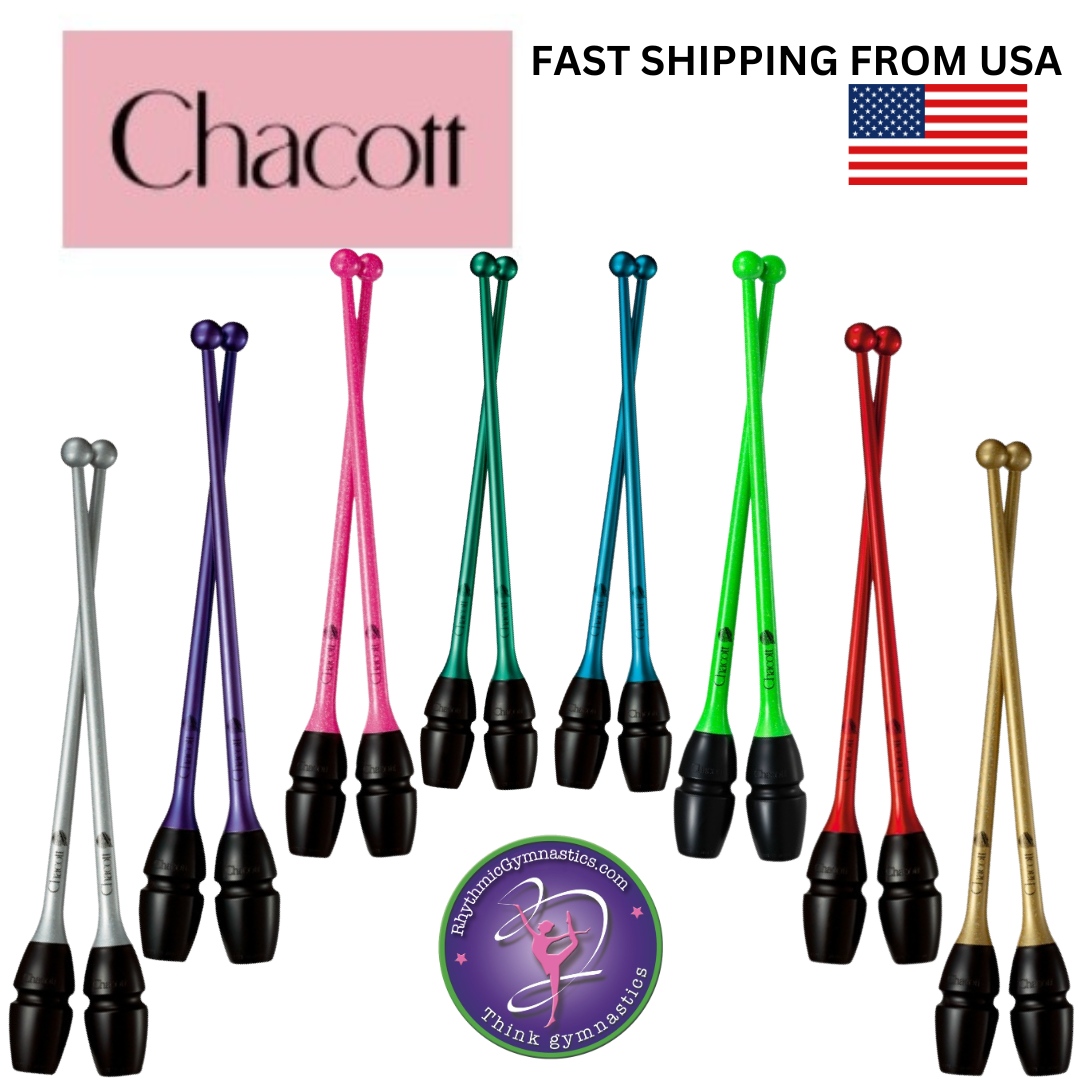 Chacott Hi-Grip Rubber Clubs 45cm FIG APPROVED