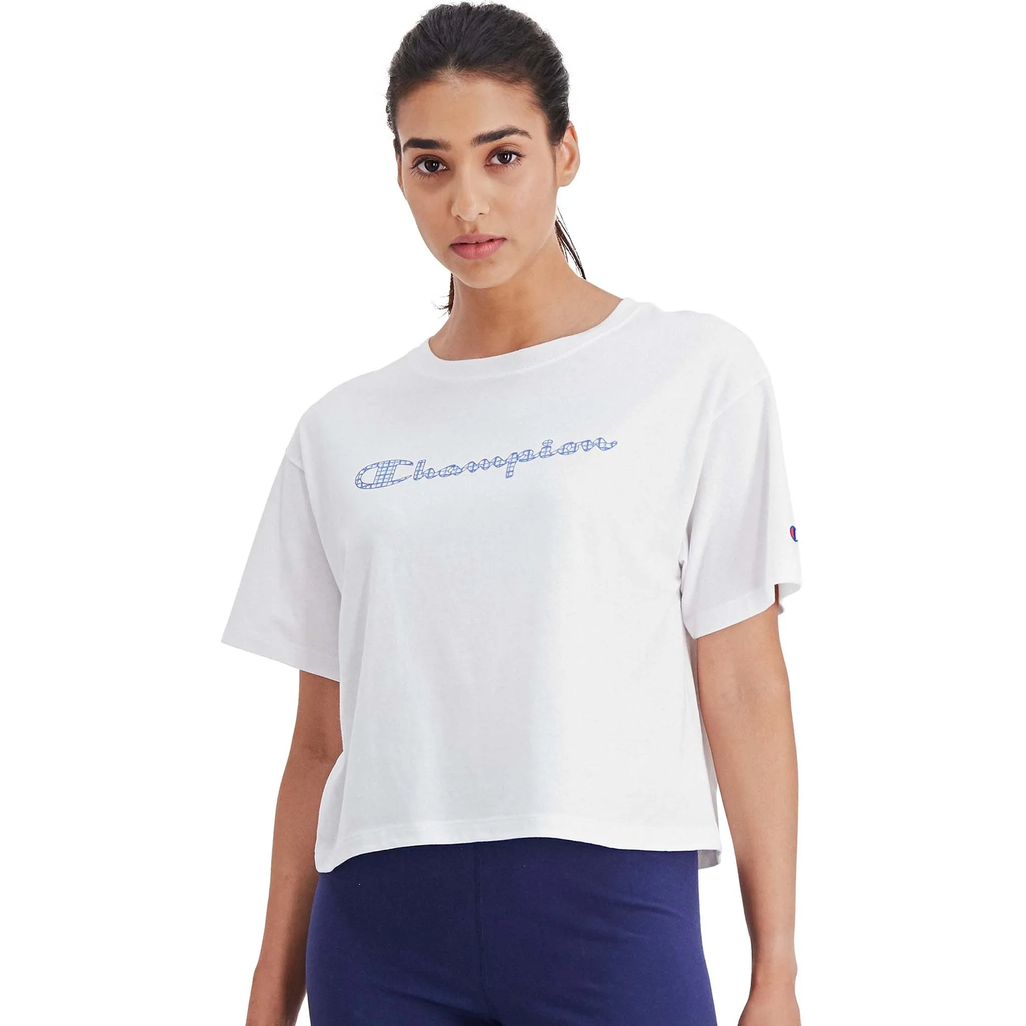 Champion Cropped Tee SP Dye t-shirt pour femme