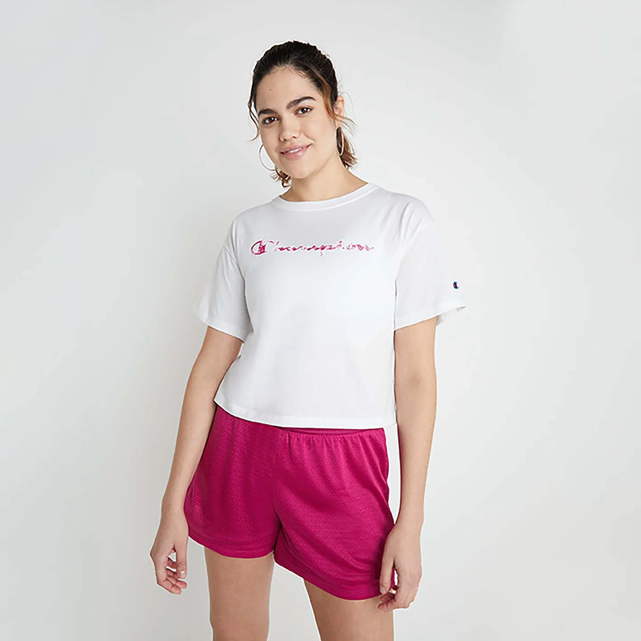 Champion Cropped Tee SP Dye t-shirt pour femme