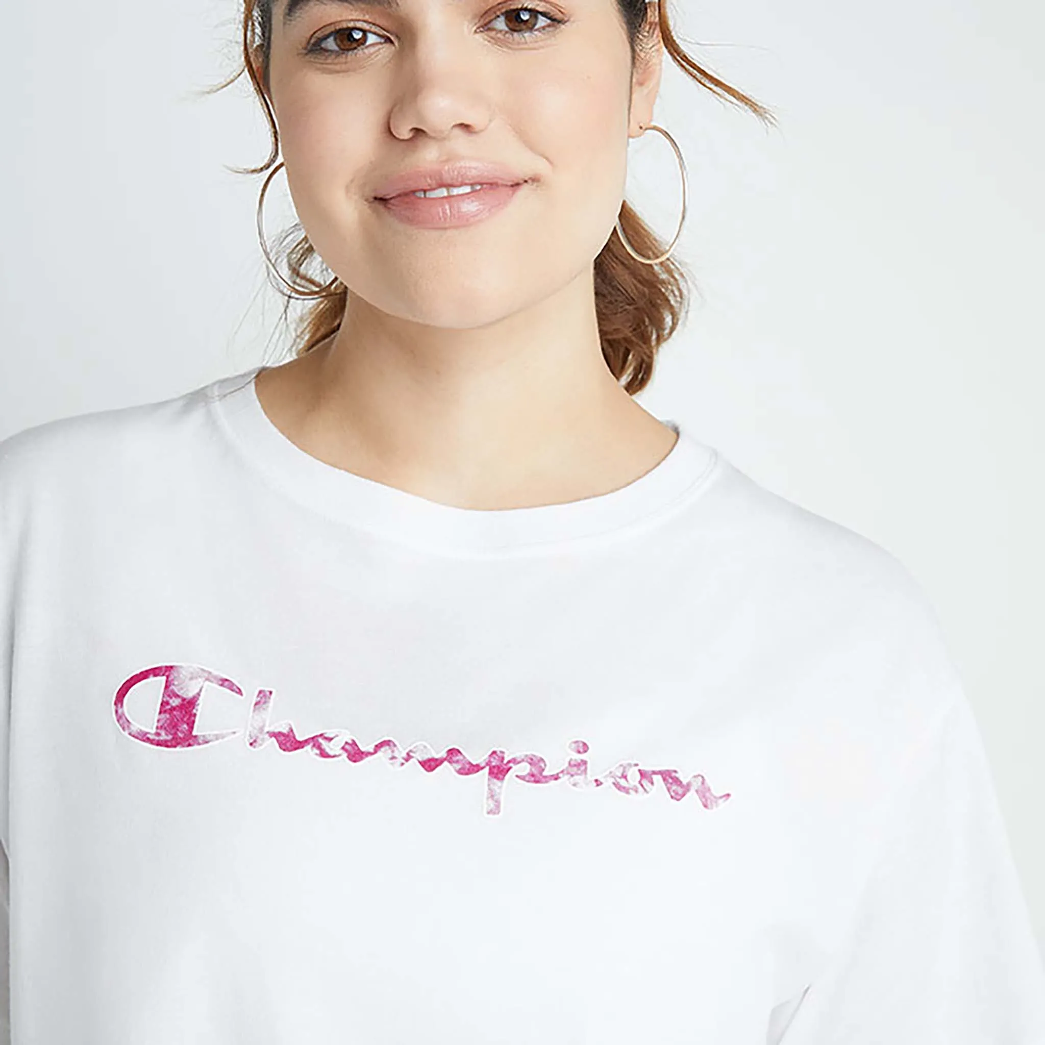 Champion Cropped Tee SP Dye t-shirt pour femme