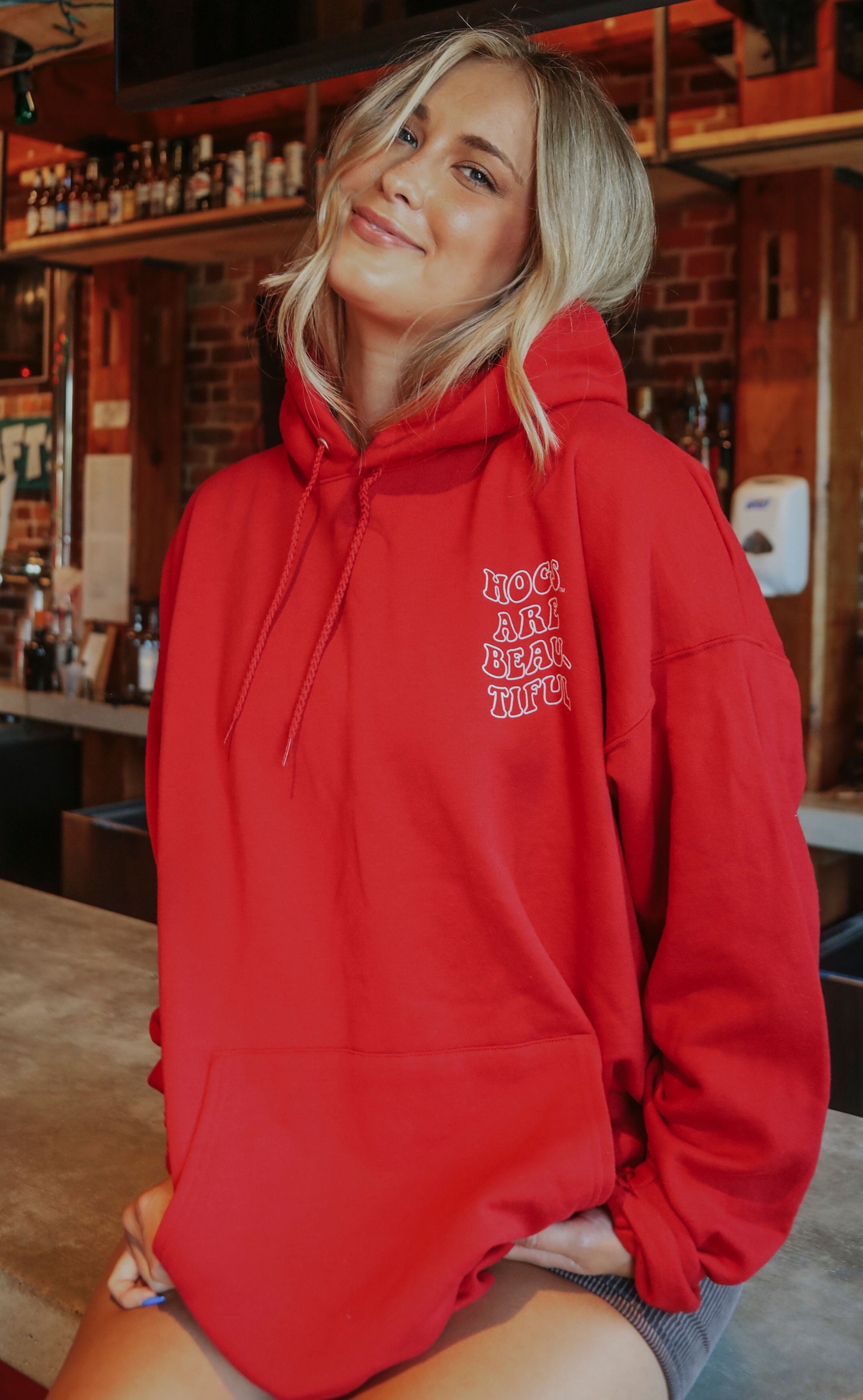 charlie southern: hogs are beautiful hoodie