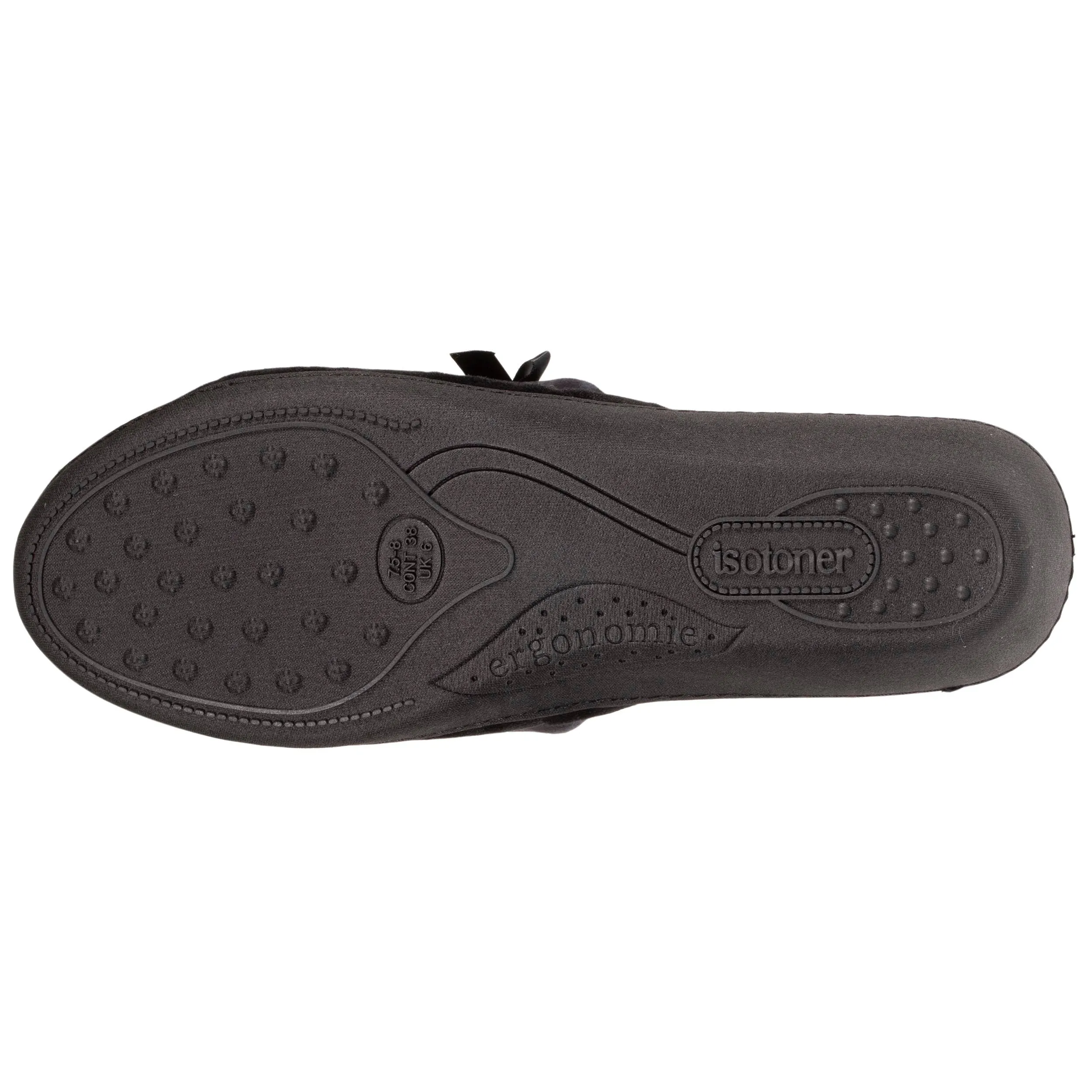 Chaussons sandales Talon Femme Zèbre Noir