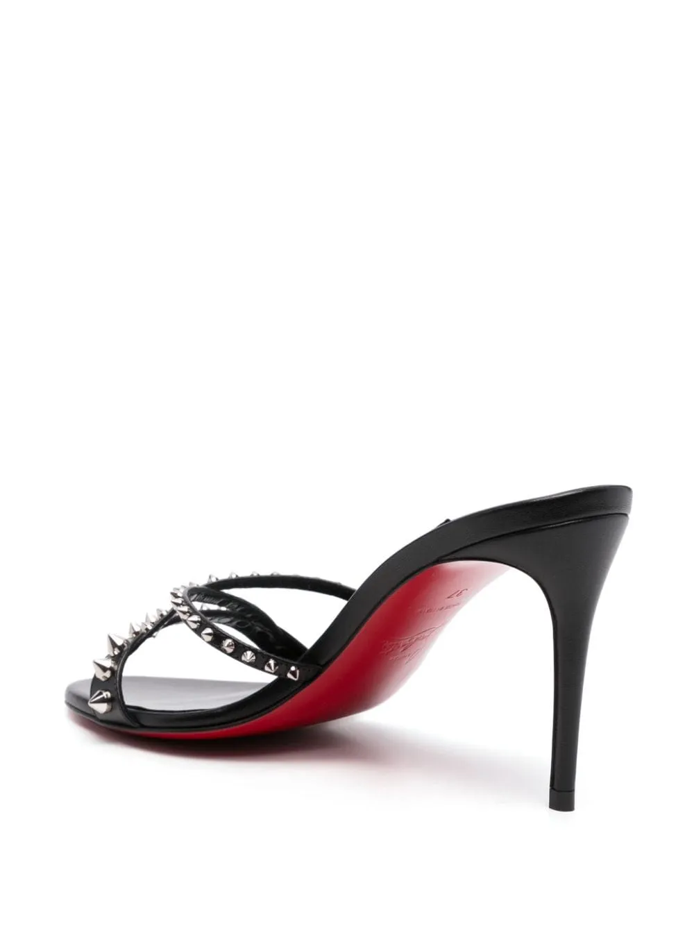 CHRISTIAN LOUBOUTIN 85MM Spiked Open-Toe Sandals