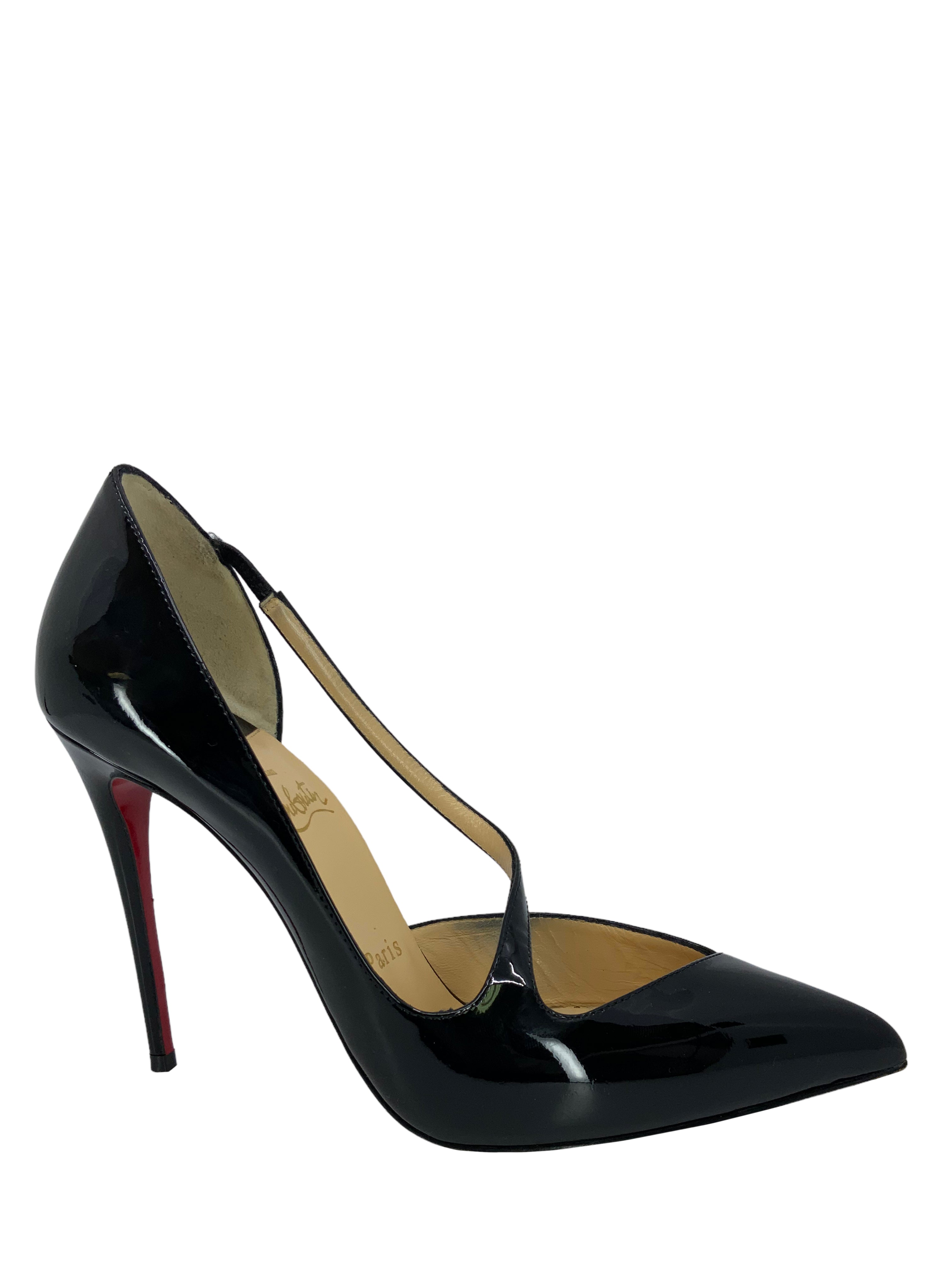 Christian Louboutin Jumping Patent Leather Pumps Size 7.5