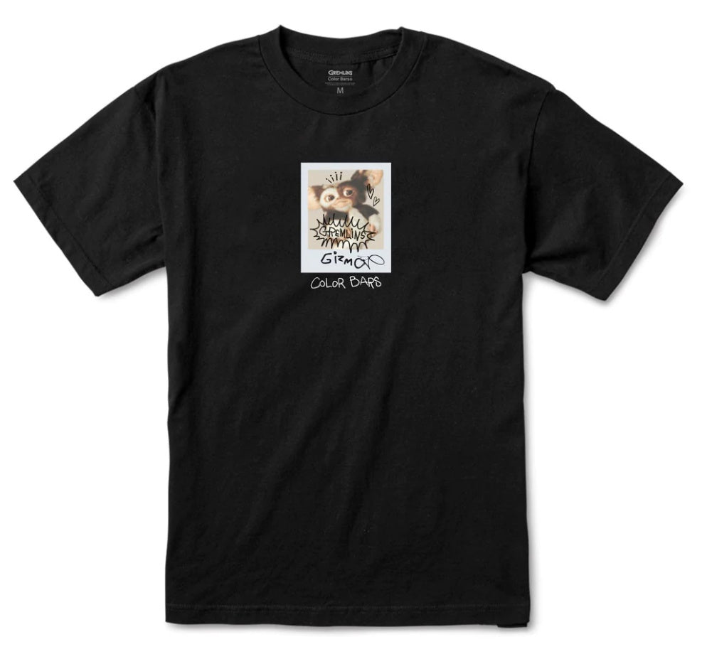 Color Bars x Gremlins Polaroid Tee / Black