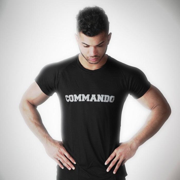 Commando Onyx Black Axiom Tee- Sale