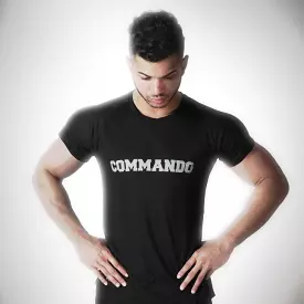 Commando Onyx Black Axiom Tee- Sale