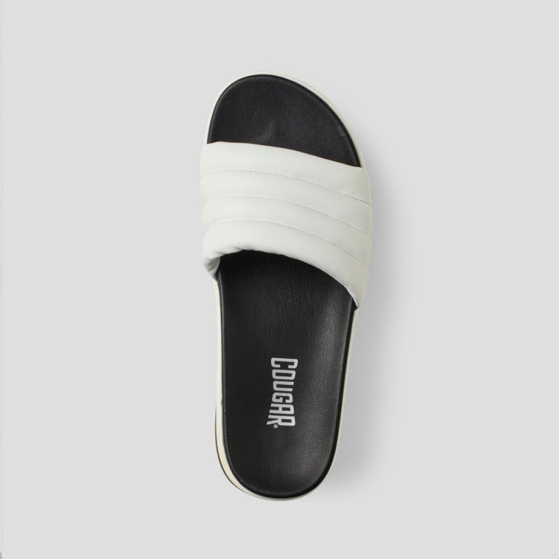 Cougar - Prato White Sandal