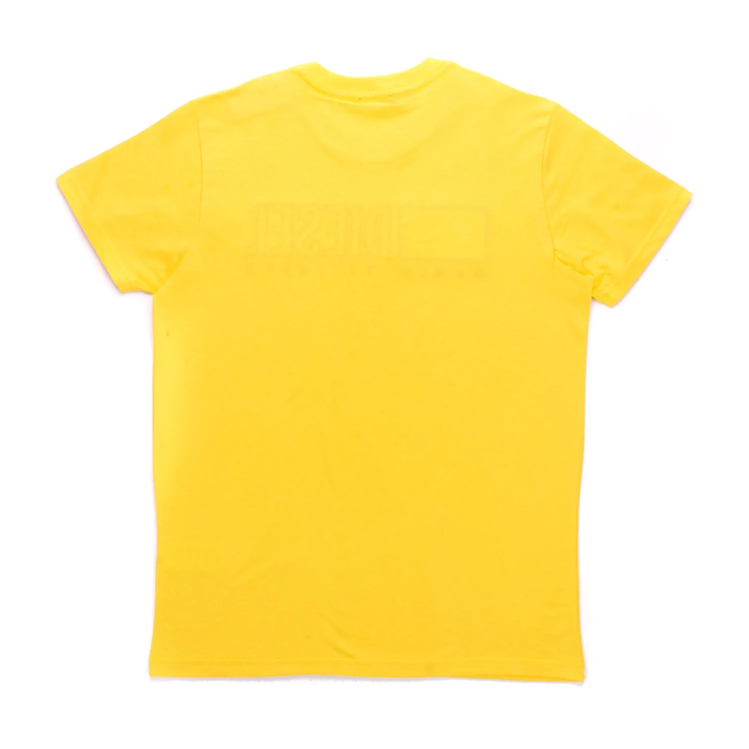 Diesel Unisex Yellow T-Shirt With Logo