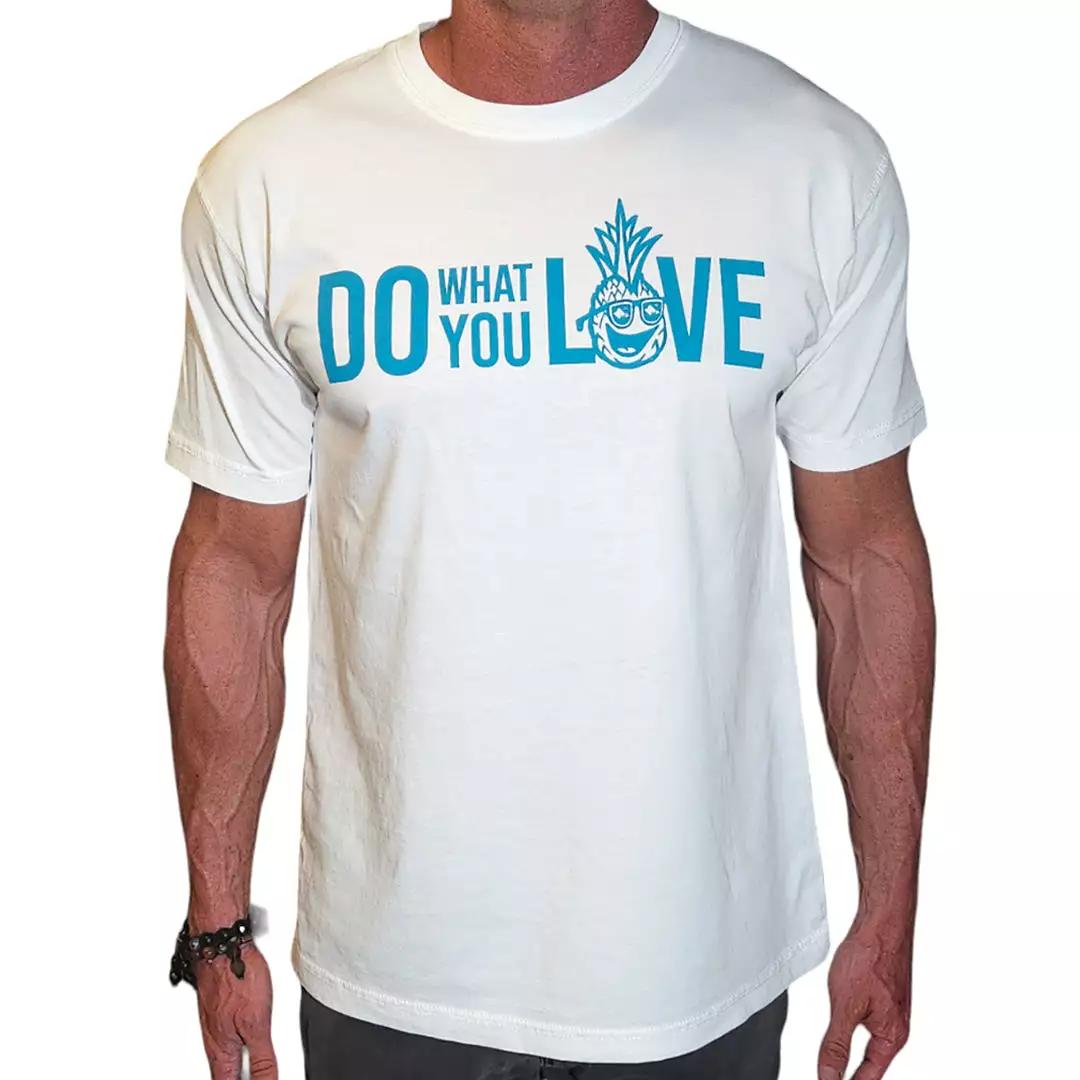 Do What You Love - OGA Unisex Graphic Tee - Haupia White