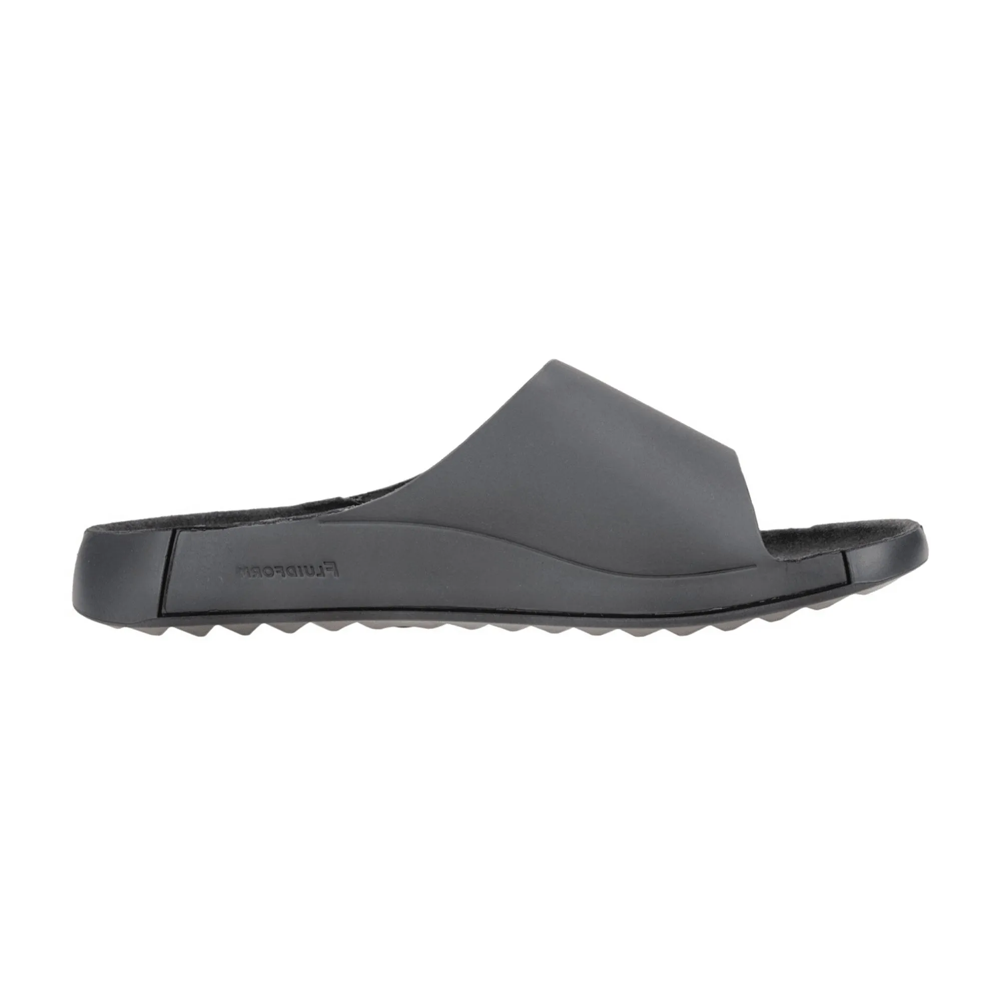 Ecco Cozmo Men's Slide Sandals - Grey with Velcro Strap | Durable & Stylish | Model 500914