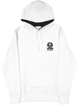 Element Men's Deck Hoodie White