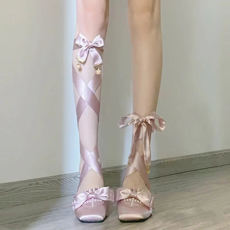 Fairy Lace-up Ballet Lolita Shoes