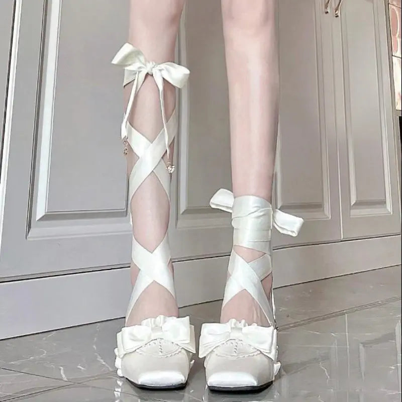 Fairy Lace-up Ballet Lolita Shoes