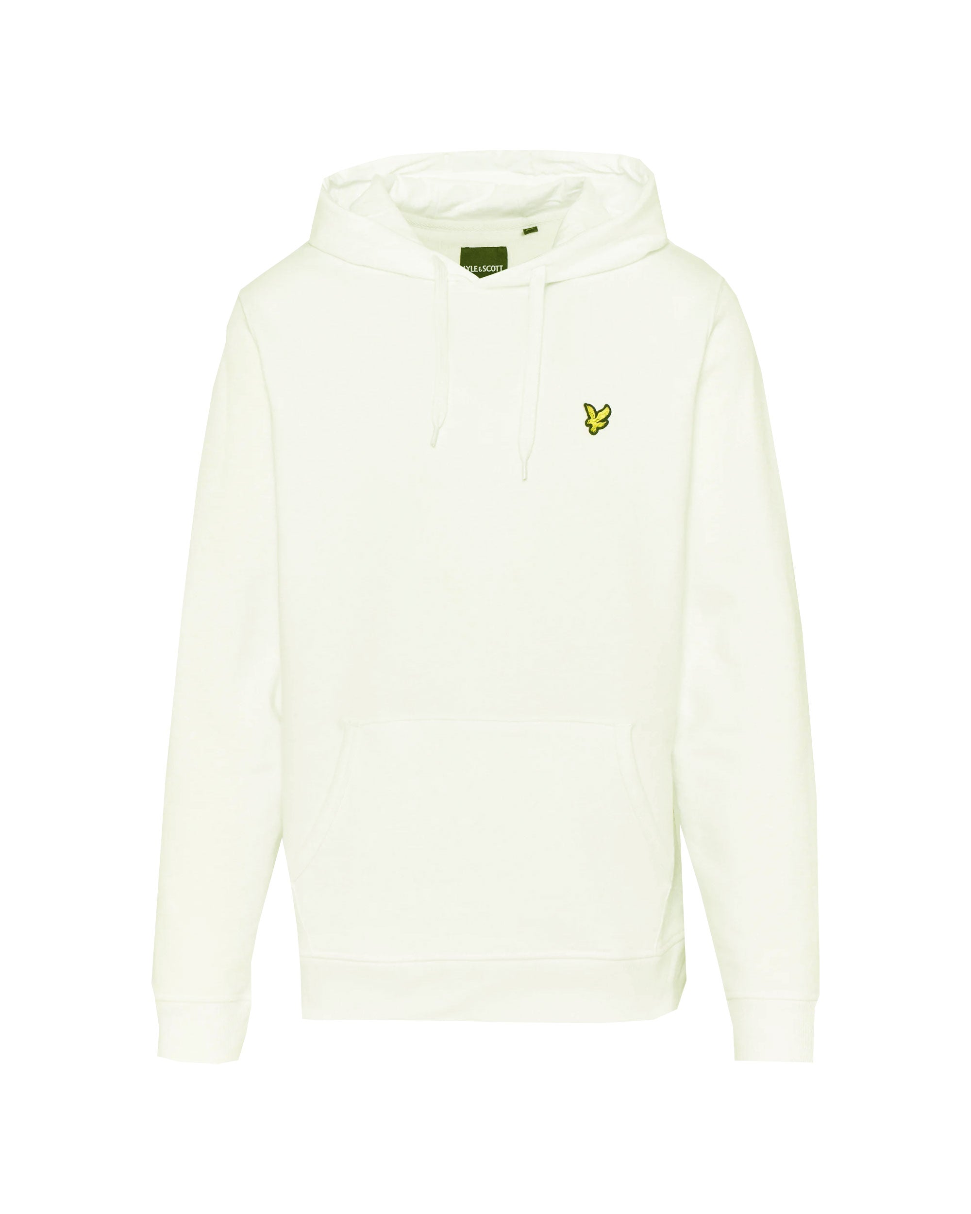 Felpa Uomo Lyle And Scott Brushback Pullover Hoodie Sail White