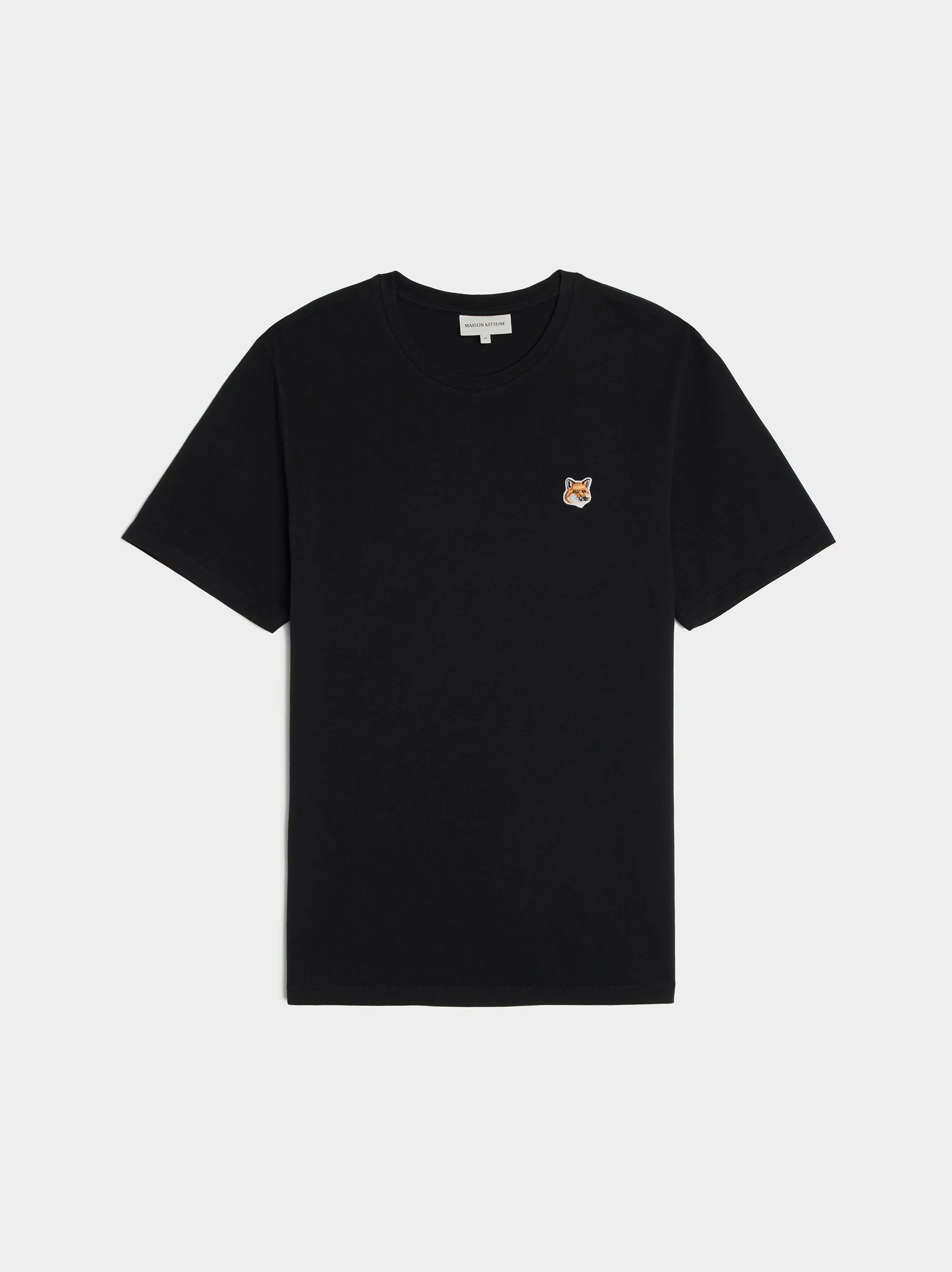 Fox Head Patch Regular Tee Shirt, Black