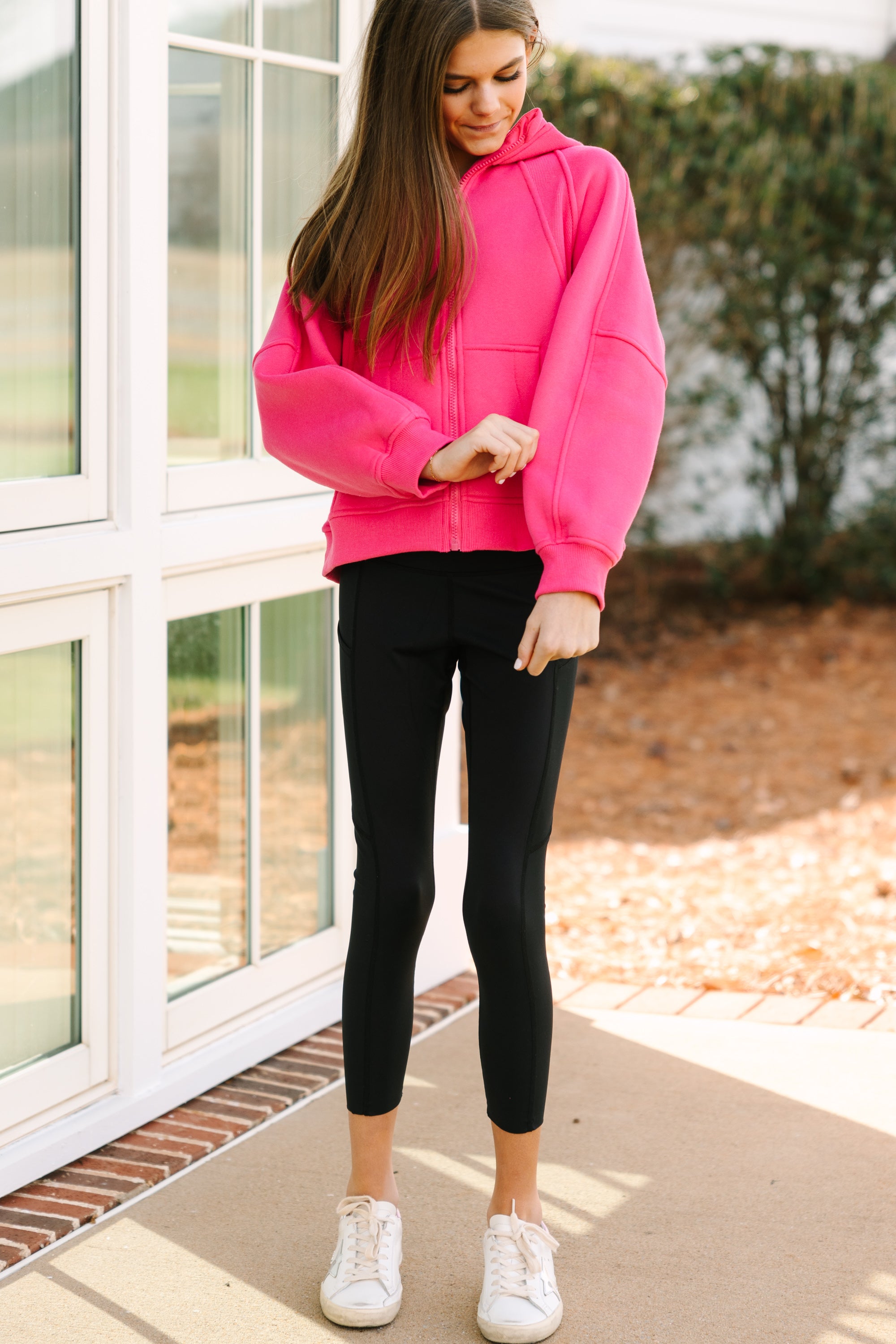 Girls: Always Direct Fuchsia Pink Hoodie