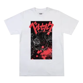 Guts Black Swordsman White Tee