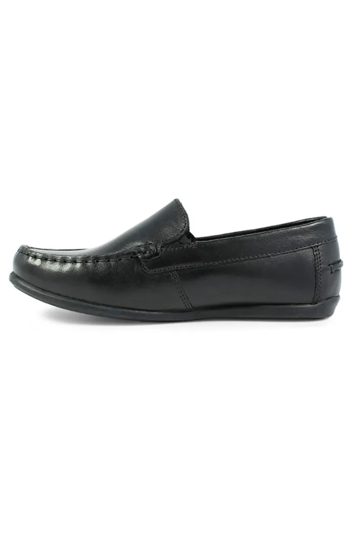 JASPER JR. MOC TOE VENETIAN LOAFER