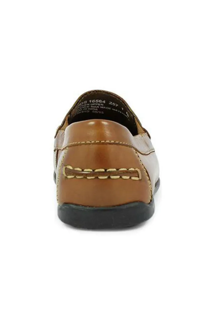 JASPER JR. MOC TOE VENETIAN LOAFER