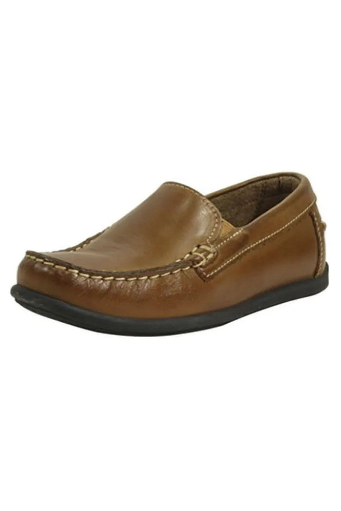 JASPER JR. MOC TOE VENETIAN LOAFER