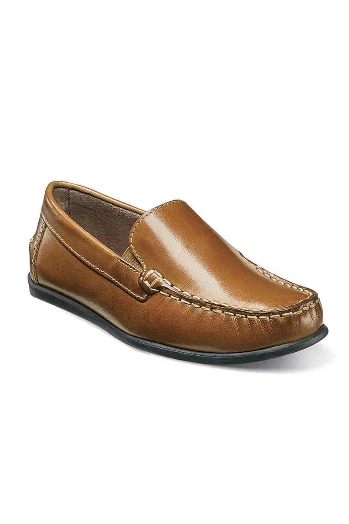 JASPER JR. MOC TOE VENETIAN LOAFER