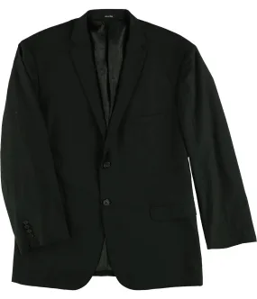 Karako Mens Solid Two Button Blazer Jacket