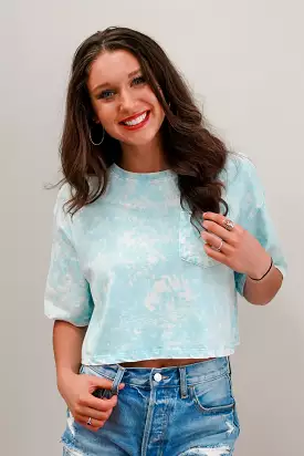 Lauren Cropped Pocket Tee