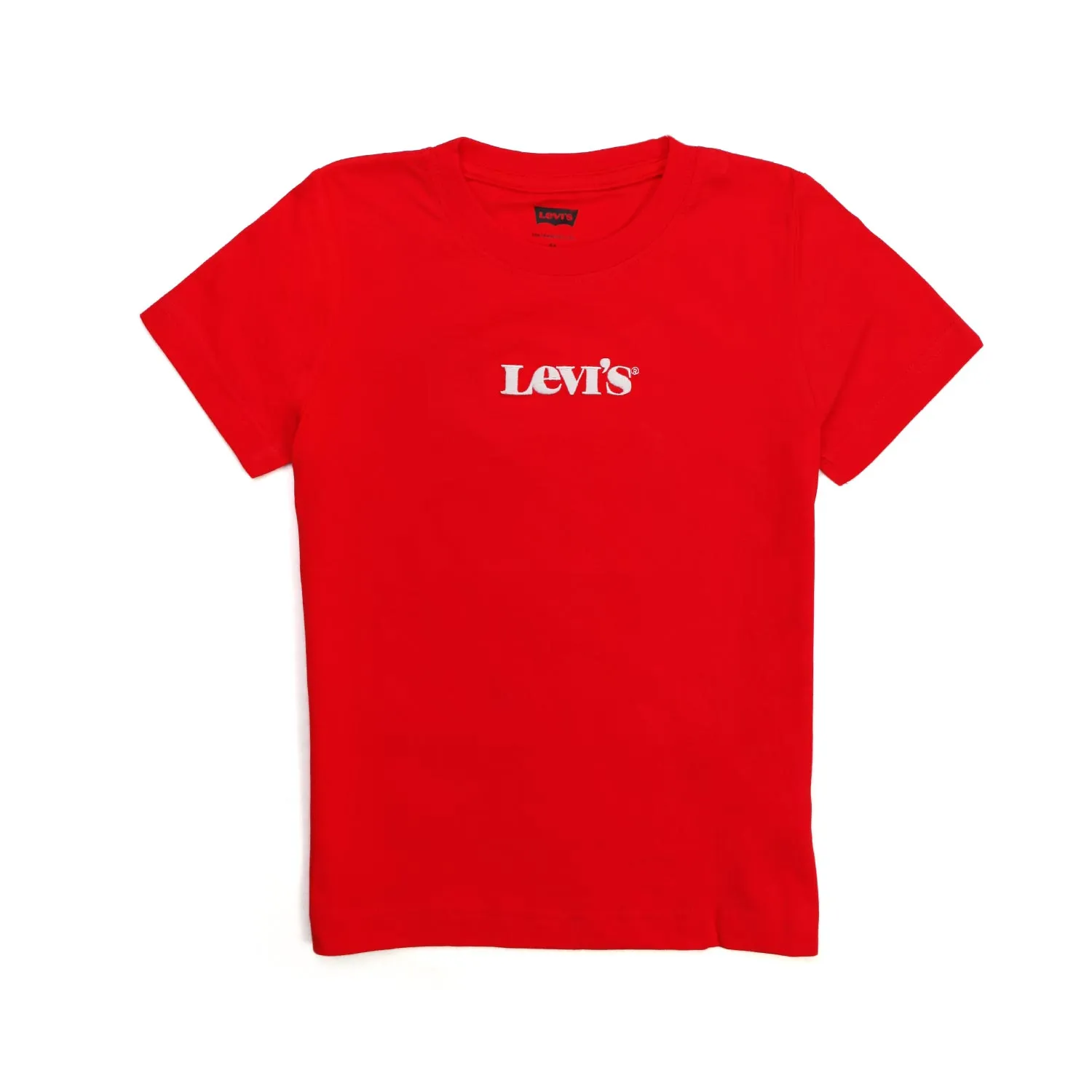 Levi's Red Unisex T-Shirt For Kids