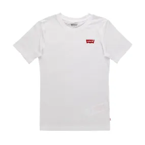 Levi's Unisex White Pure Cotton T-Shirt